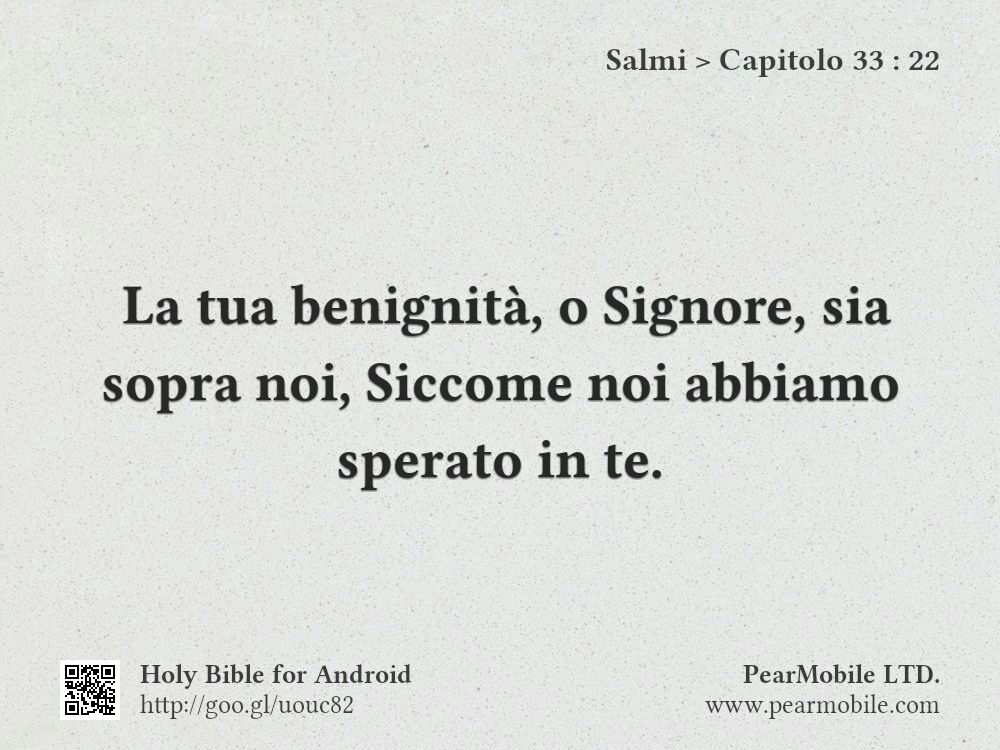 Salmi, Capitolo 33:22
